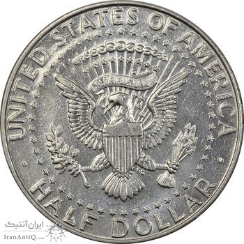 سکه نیم دلار 1990 کندی - AU58 - آمریکا