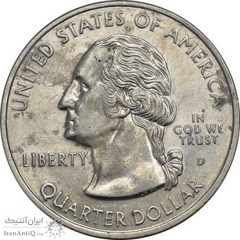 سکه کوارتر دلار 1999D ایالتی (نیوجرسی) - MS61 - آمریکا