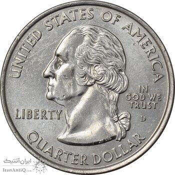 سکه کوارتر دلار 2000D ایالتی (مریلند) - MS61 - آمریکا
