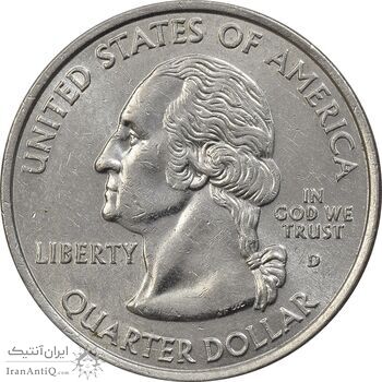سکه کوارتر دلار 2004D ایالتی (میشیگان) - MS61 - آمریکا