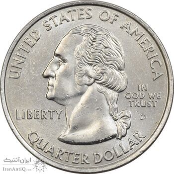 سکه کوارتر دلار 2006D ایالتی (نوادا) - MS61 - آمریکا