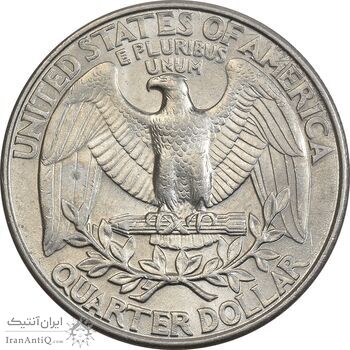 سکه کوارتر دلار 1997 واشنگتن - MS61 - آمریکا