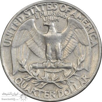 سکه کوارتر دلار 1965 واشنگتن - EF45 - آمریکا