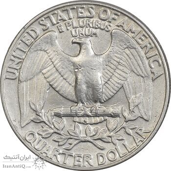 سکه کوارتر دلار 1981 واشنگتن - EF45 - آمریکا