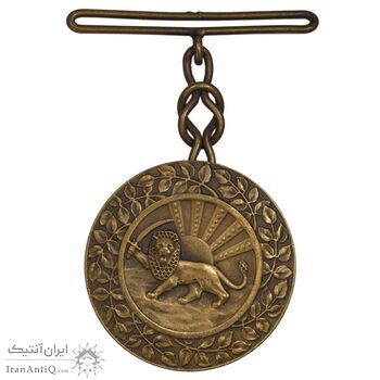 مدال برنز بپاداش خدمت - UNC - رضا شاه