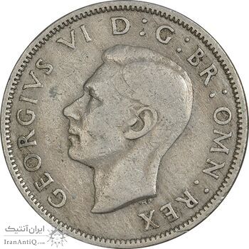سکه 2 شیلینگ 1948 جرج ششم - EF40 - انگلستان