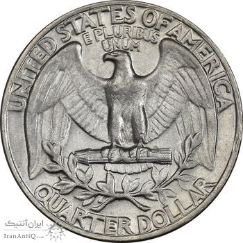 سکه کوارتر دلار 1970D واشنگتن - AU58 - آمریکا سکه کوارتر دلار 1970D واشنگتن - AU58 - آمریکا