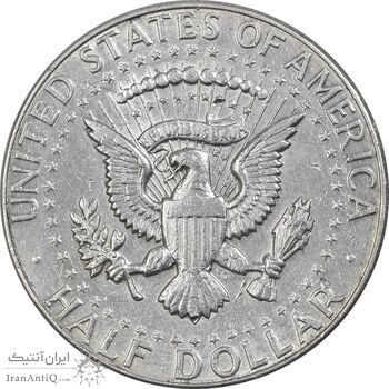 سکه نیم دلار 1964 کندی - EF45 - آمریکا