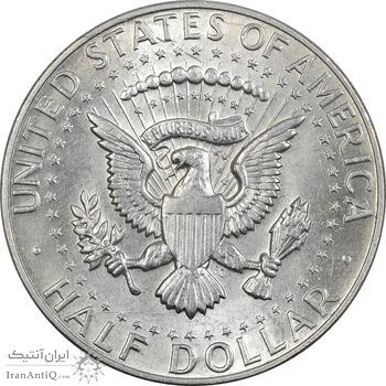 سکه نیم دلار 1965 کندی - AU58 - آمریکا