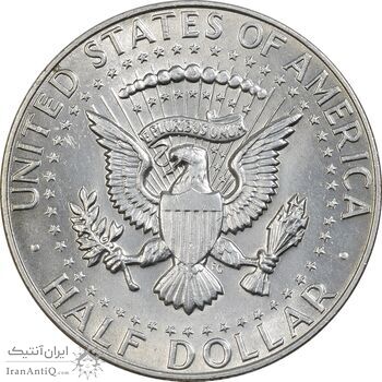 سکه نیم دلار 1967 کندی - MS61 - آمریکا