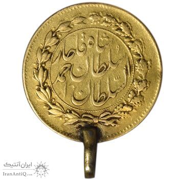 سکه طلا 5000 دینار 1329 خطی - EF - احمد شاه سکه طلا 5000 دینار 1329 خطی - EF - احمد شاه