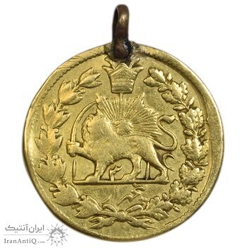 سکه طلا 5000 دینار 1318 خطی (8 تاریخ چرخیده) - VF - مظفرالدین شاه سکه طلا 5000 دینار 1318 خطی (8 تاریخ چرخیده) - VF - مظفرالدین شاه