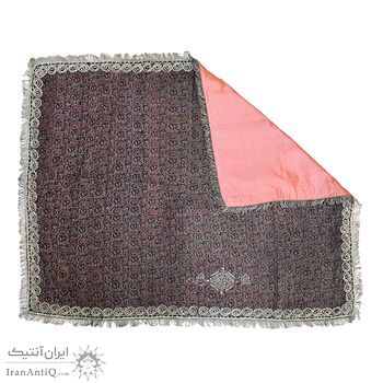 ترمه دست بافت قاجاری طرح بته