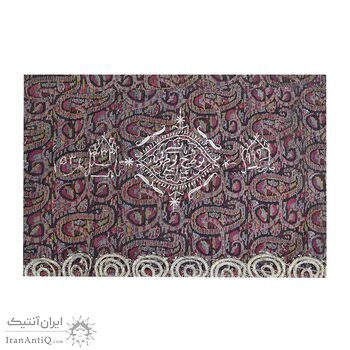 ترمه دست بافت قاجاری طرح بته