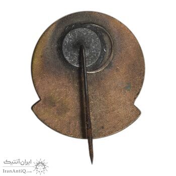 نشان سوزنی نخستین دهه انقلاب سفید 1351 - AU50 - محمد رضا شاه