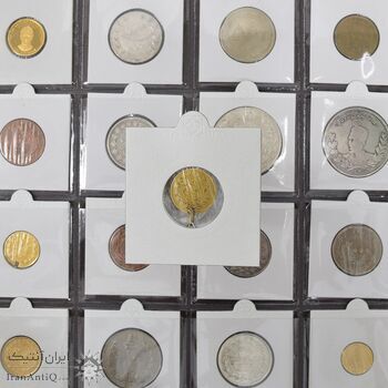 سکه طلا 5000 دینار 1329 خطی - EF - احمد شاه سکه طلا 5000 دینار 1329 خطی - EF - احمد شاه