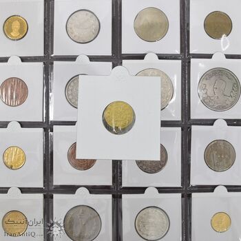 سکه طلا 5000 دینار 1318 خطی (8 تاریخ چرخیده) - VF - مظفرالدین شاه سکه طلا 5000 دینار 1318 خطی (8 تاریخ چرخیده) - VF - مظفرالدین شاه