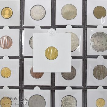 سکه طلا 5000 دینار 1318 خطی (8 تاریخ چرخیده) - VF35 - مظفرالدین شاه سکه طلا 5000 دینار 1318 خطی (8 تاریخ چرخیده) - VF35 - مظفرالدین شاه