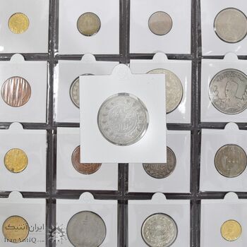 سکه 2 قران 132 (ارور تاریخ) - VF35 - مظفرالدین شاه سکه 2 قران 132 (ارور تاریخ) - VF35 - مظفرالدین شاه