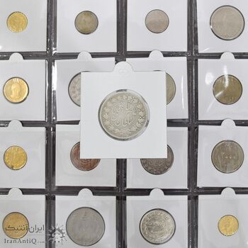 سکه 2000 دینار 1299 (مکرر پشت سکه) - VF30 - ناصرالدین شاه سکه 2000 دینار 1299 (مکرر پشت سکه) - VF30 - ناصرالدین شاه