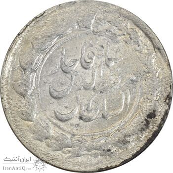 سکه 1000 دینار بدون تاریخ خطی - AU55 - مظفرالدین شاه