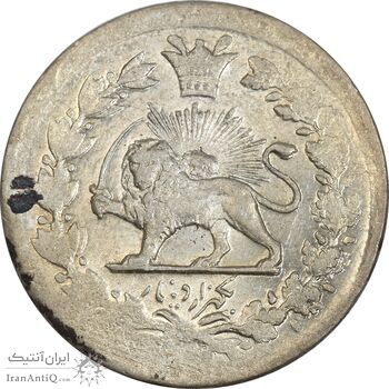 سکه 1000 دینار بدون تاریخ خطی - AU55 - مظفرالدین شاه