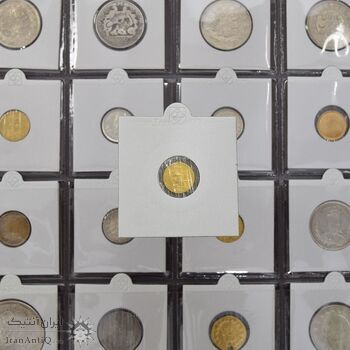 سکه طلا 2000 دینار تصویری (بدون تاریخ) - MS63 - مظفرالدین شاه سکه طلا 2000 دینار تصویری (بدون تاریخ) - MS63 - مظفرالدین شاه