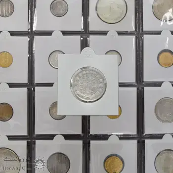 سکه 2000 دینار 1298 - MS62 - ناصرالدین شاه