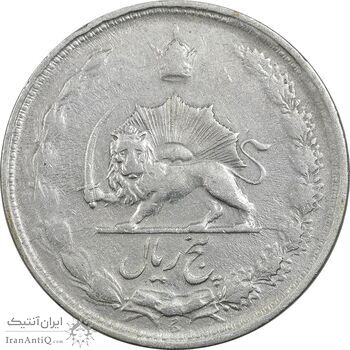 سکه 5 ریال 1323 - VF35 - محمد رضا شاه