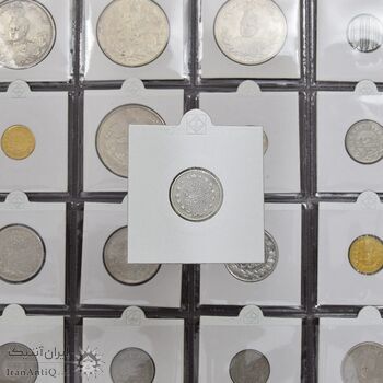 سکه 500 دینار 1307 سفر فرنگ - VF35 - ناصرالدین شاه سکه 500 دینار 1307 سفر فرنگ - VF35 - ناصرالدین شاه