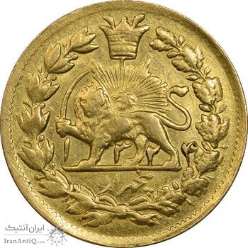 سکه طلا 5000 دینار خطی 1324 - MS61 - محمدعلی شاه سکه طلا 5000 دینار خطی 1324 - MS61 - محمدعلی شاه