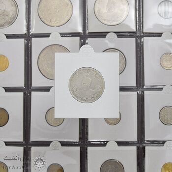 سکه 2000 دینار 133 تصویری (ارور تاریخ) بدون یقه - EF45 - احمد شاه سکه 2000 دینار 133 تصویری (ارور تاریخ) بدون یقه - EF45 - احمد شاه