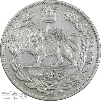 سکه 5000 دینار 1331 - EF45 - احمد شاه سکه 5000 دینار 1331 - EF45 - احمد شاه