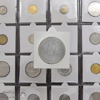 سکه 5000 دینار 1331 - EF45 - احمد شاه سکه 5000 دینار 1331 - EF45 - احمد شاه