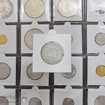 سکه 2 قران 1310 (یک تاج) - VF25 - ناصرالدین شاه سکه 2 قران 1310 (یک تاج) - VF25 - ناصرالدین شاه