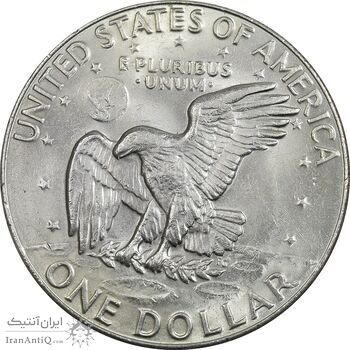 سکه یک دلار 1978D آیزنهاور - MS61 - آمریکا