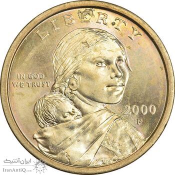 سکه یک دلار 2000P ساکاگاوا (دختر سرخپوست) - MS64 - آمریکا سکه یک دلار 2000P ساکاگاوا (دختر سرخپوست) - MS64 - آمریکا