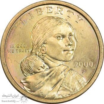 سکه یک دلار 2000P ساکاگاوا (دختر سرخپوست) - MS63 - آمریکا سکه یک دلار 2000P ساکاگاوا (دختر سرخپوست) - MS63 - آمریکا