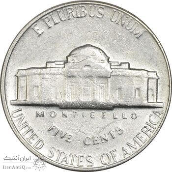 سکه 5 سنت 1970S جفرسون - AU58 - آمریکا