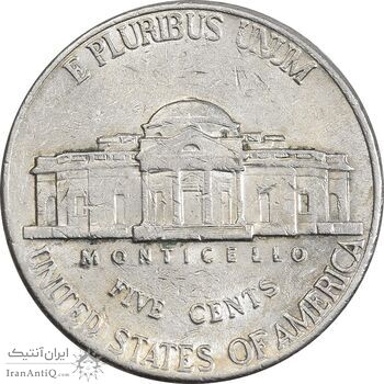 سکه 5 سنت 2003P جفرسون - AU55 - آمریکا