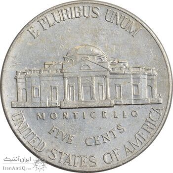 سکه 5 سنت 2006D جفرسون - EF40 - آمریکا