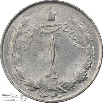 سکه 1 ریال 1340 - AU58 - محمد رضا شاه