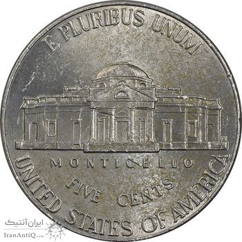 سکه 5 سنت 2017D جفرسون - MS61 - آمریکا