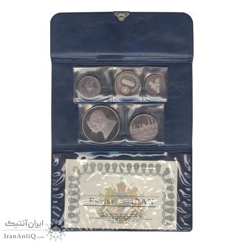 مدال های نقره سری جشنهای 2500 ساله شاهنشاهی - PF - محمد رضا شاه