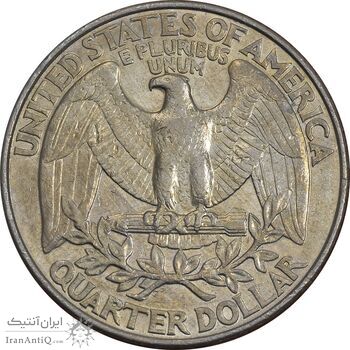 سکه کوارتر دلار 1997D واشنگتن - VF35 - آمریکا