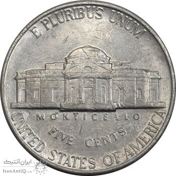 سکه 5 سنت 1994P جفرسون - EF45 - آمریکا