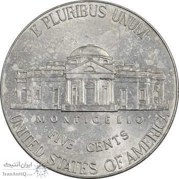 سکه 5 سنت 2012P جفرسون - EF40 - آمریکا