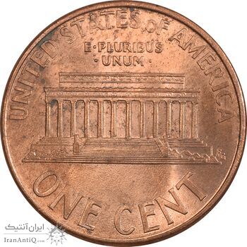 سکه 1 سنت 1997D لینکلن - MS63 - آمریکا