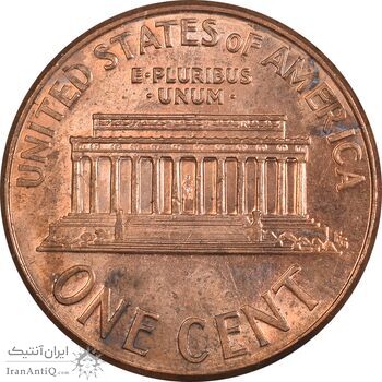 سکه 1 سنت 2008 لینکلن - MS63 - آمریکا