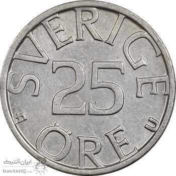 سکه 25 اوره 1981 کارل شانزدهم گوستاو - AU55 - سوئد سکه 25 اوره 1981 کارل شانزدهم گوستاو - AU55 - سوئد